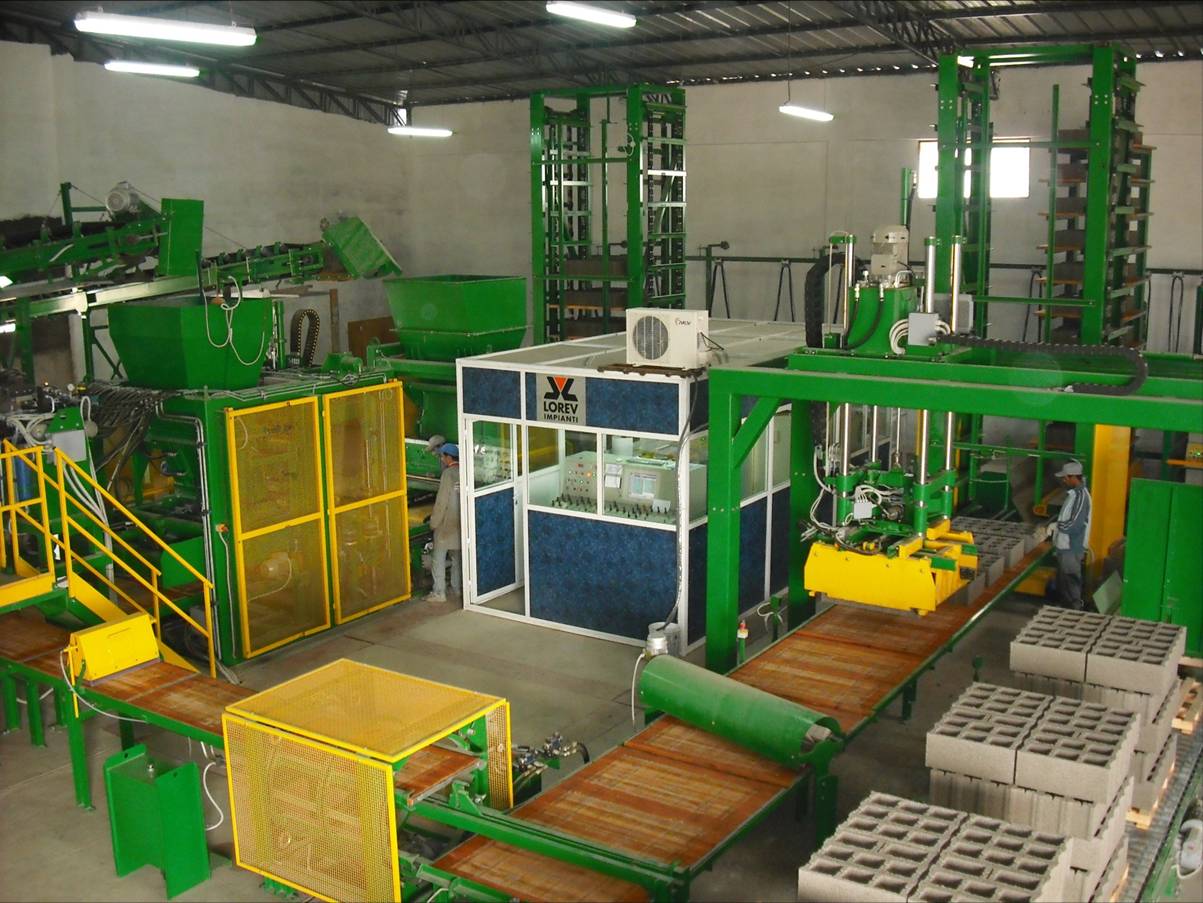 Concrete Block Machine System